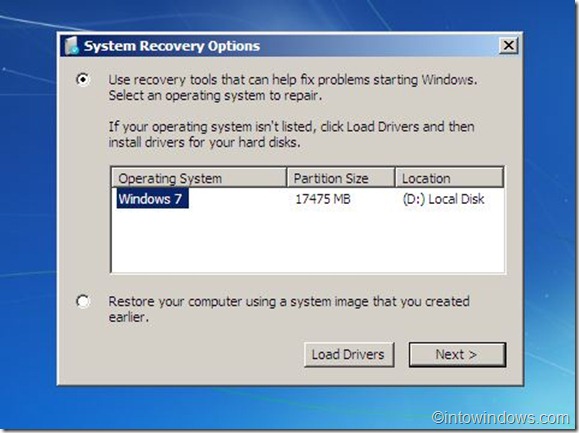 seleccione el sistema operativo Windows