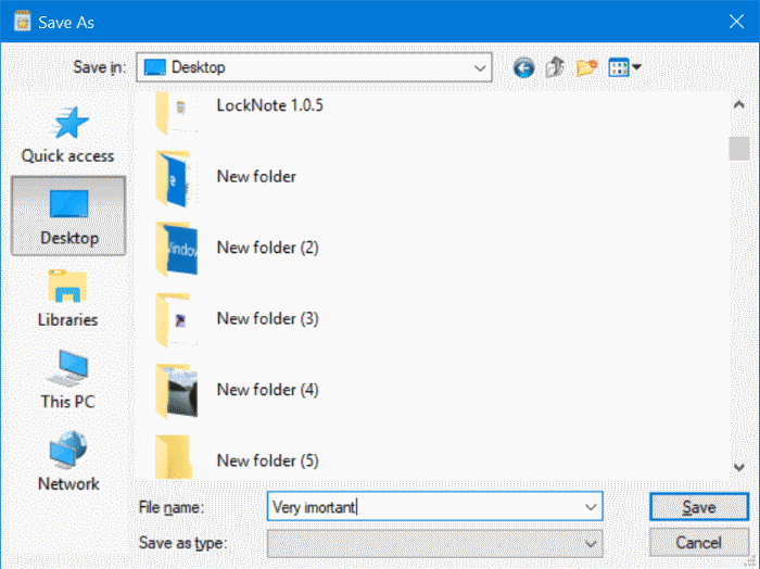 archivo de texto protegido con contraseña en Windows 10 pic4