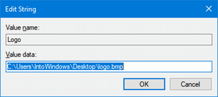 Cambiar el logotipo y la información de OEM en Windows 10 pic3