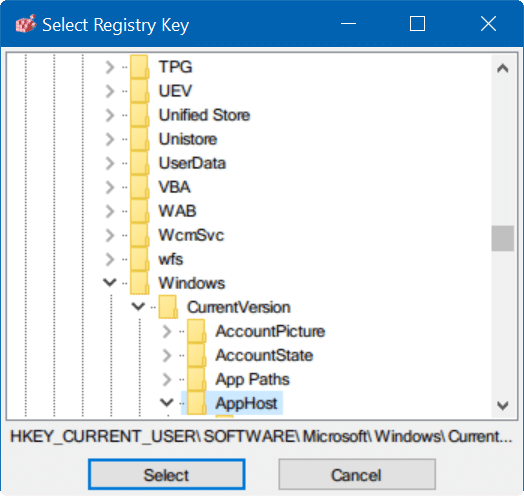 tomar posesión del registro en Windows 10 pic8