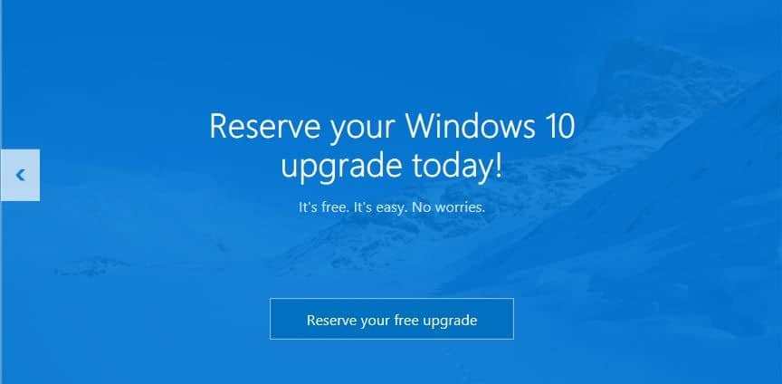 Eliminar la actualización a Windows 10
