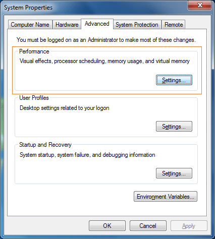 corrección para usar peek para obtener una vista previa de destkop deshabilitado en Windows 7 10 (4)