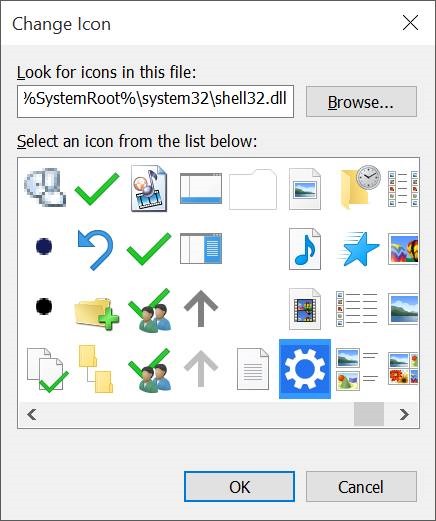 Cree un acceso directo en el escritorio para la aplicación Configuración en Windows 10 pic7