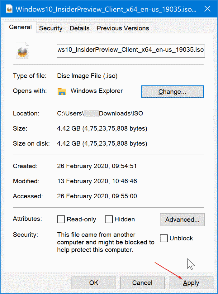 Falta la opción de montaje del menú contextual de Windows 10 pic4