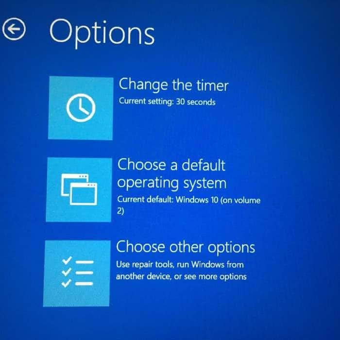 Cambiar el sistema operativo predeterminado Windows 10 pic1 (3)