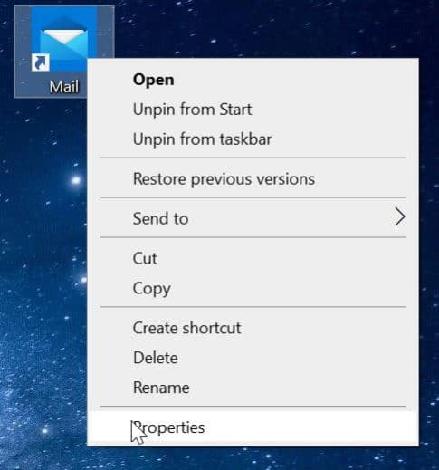 crear un atajo de teclado para iniciar aplicaciones en Windows 10 pic3