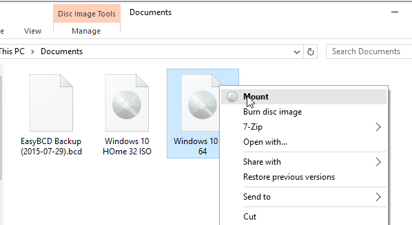 Instalación limpia de Windows 10 desde el archivo ISO paso 1