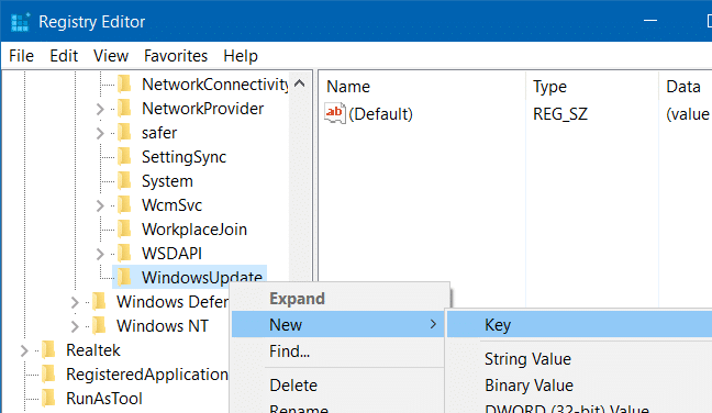 Deshabilitar las actualizaciones automáticas de Windows en Windows 10 (6)