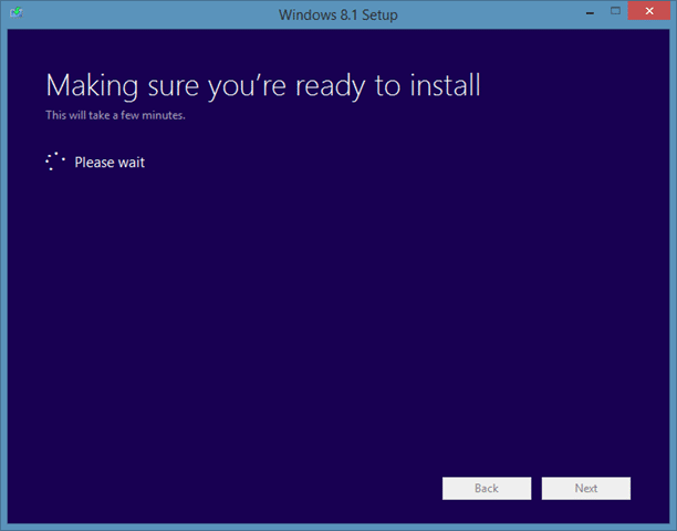 Reparar la instalación de Windows 8.1 Paso 6