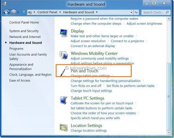 Activar o desactivar el clic derecho en Windows 8