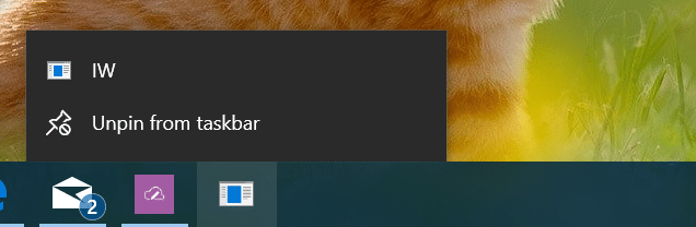 anclar cualquier archivo a la barra de tareas de Windows 10 pic8