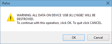 USB de arranque de Windows 10 desde un archivo esd step56