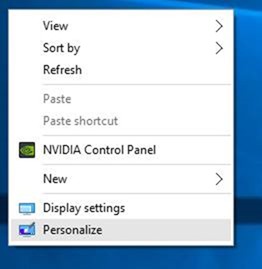 Cambiar el color de la barra de tareas en Windows 10 paso 1