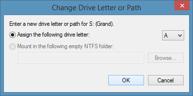 Cambiar la letra de la unidad en Windows 8.1 Step41
