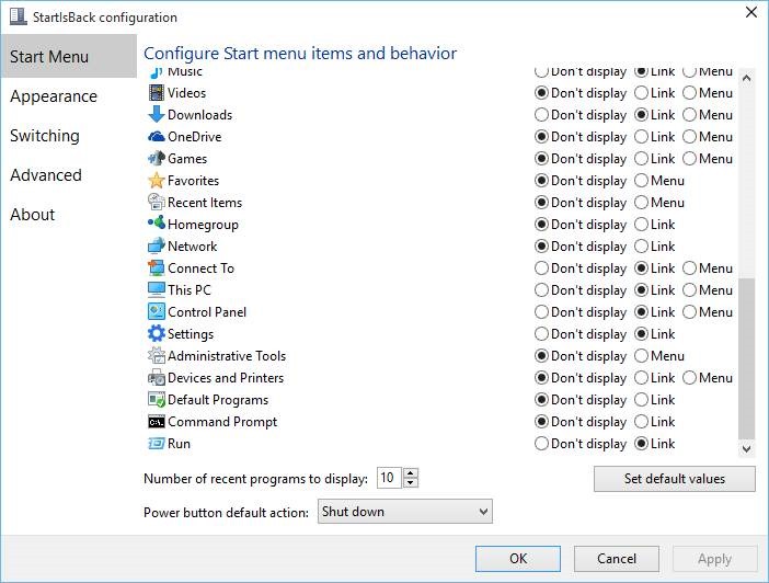 StartScreen para Windows 10 imagen 4