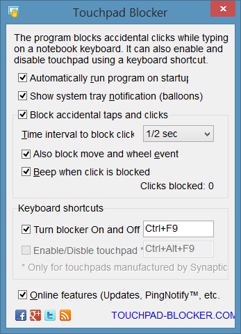 Deshabilite el panel táctil en Windows paso 6