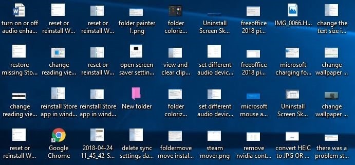 herramientas gratuitas para guardar y restaurar las posiciones de los iconos del escritorio en Windows 10 pic02
