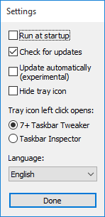 7 tweaker de la barra de tareas para Windows 10 imagen 1
