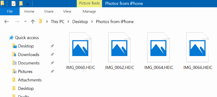 abrir imágenes HEIC en Windows 7 y Windows 8