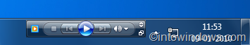 Habilite la barra de herramientas de la barra de tareas de Windows Media Player 12 en Windows 7