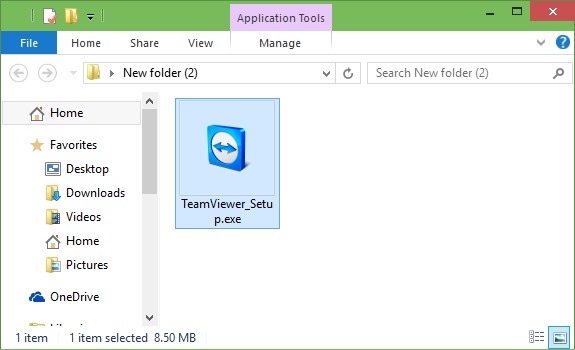 Utilice TeamViewer sin instalación en la imagen de Windows1