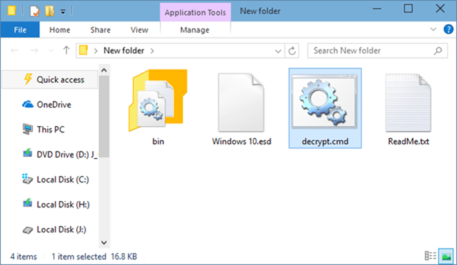 USB de arranque de Windows 10 desde un archivo esd