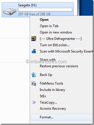 Instale Windows 8 desde el disco duro externo Paso 1