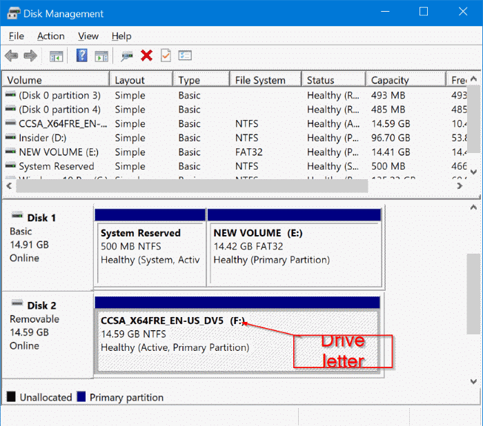 la unidad USB externa no aparece en el Explorador de archivos en Windows 10 pic2