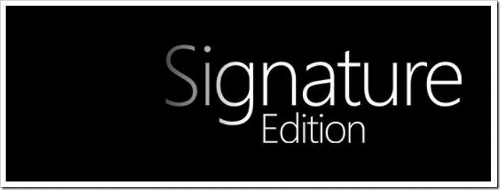 ¿Qué es Windows 10 Signature Edition?