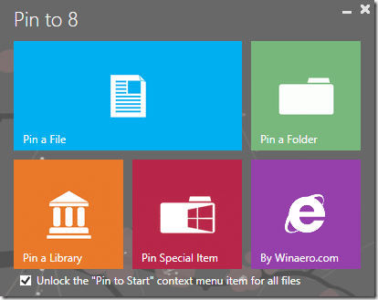 Anclar carpetas a la barra de tareas en Windows 8.1 método 1