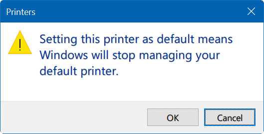 cambiar la impresora predeterminada en Windows 10 paso 3.1