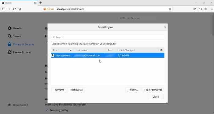 3 formas de hacer una copia de seguridad de las contraseñas guardadas en Firefox pic5