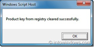 Cómo eliminar la clave de producto de Windows del paso de registro