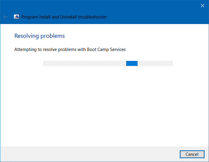 Boot Camp de desinstalación de Windows 10 pic5