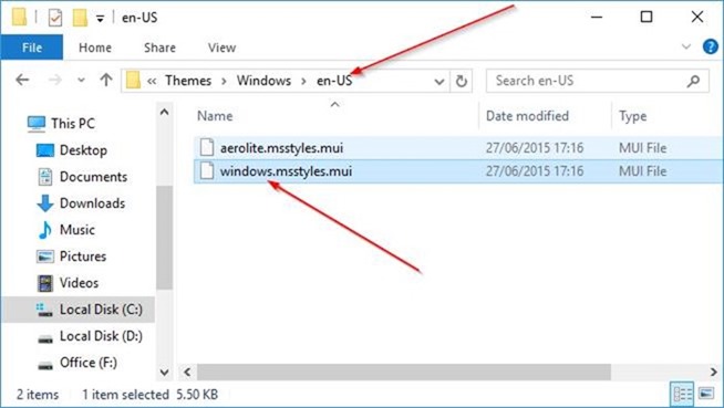 Cambiar el color de la barra de título en Windows 10 paso 8