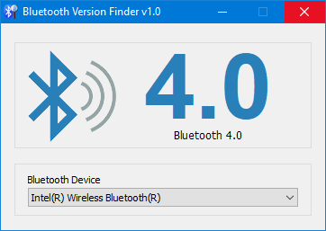 verifique la versión de Bluetooth en Windows 10