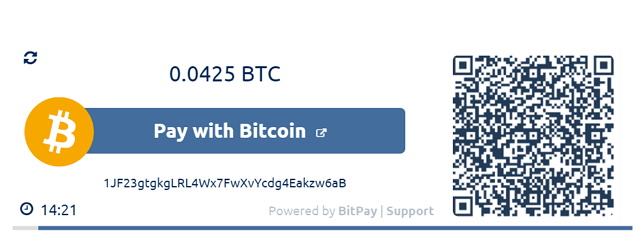 Paga con bitcoin