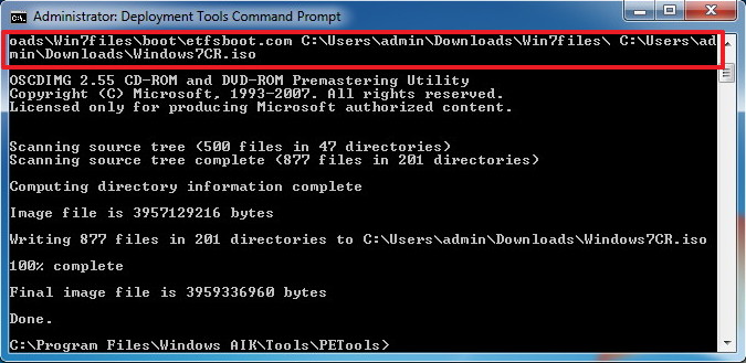 Cree un archivo ISO de Windows 7 con la actualización Convenience Rollup