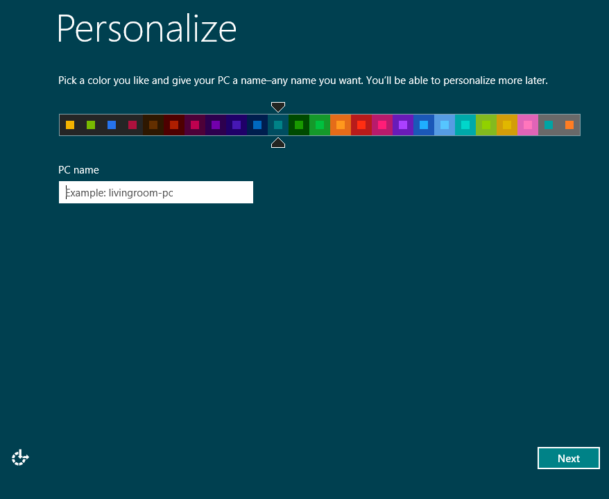 Personalizar: Windows 8