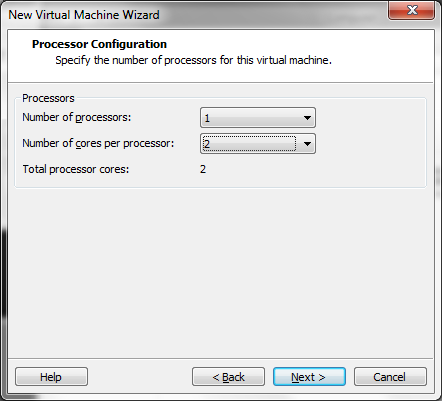 Procesadores VMware Workstation 8 - Vista previa del consumidor de Windows 8