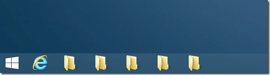 Anclar carpetas a la barra de tareas en Windows 8.1