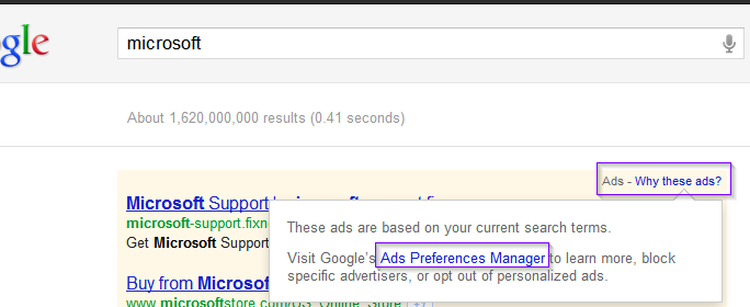 Bloquear anuncios de Google: ¿por qué este anuncio?