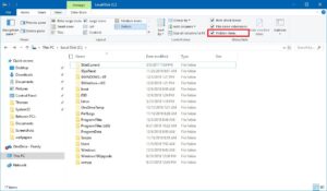 Cómo mostrar archivos y carpetas ocultos en Windows 10