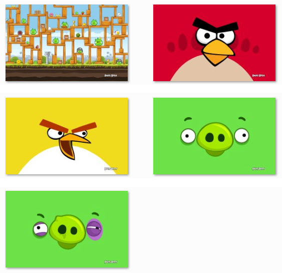 Angry Birds - fondos de pantalla