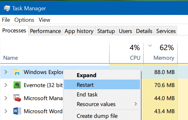el icono de volumen falta en la barra de tareas de Windows 10 pic4