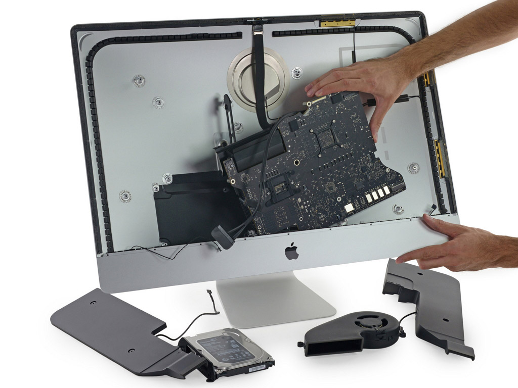 Desmontaje 5K de 27 pulgadas del iMac