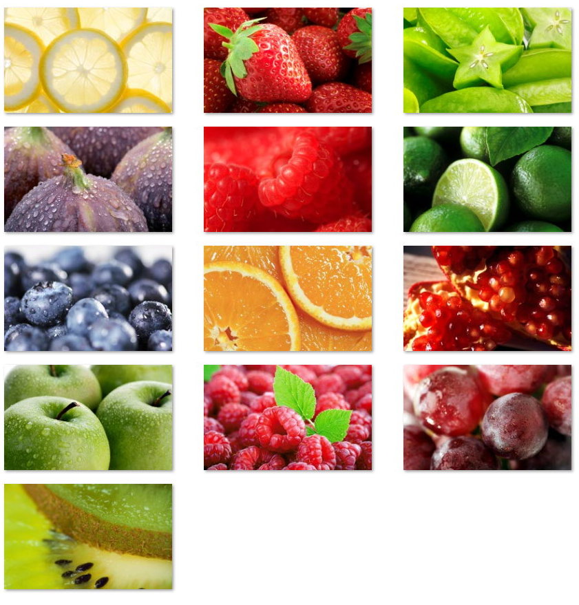 Fondos de pantalla de frutas frescas